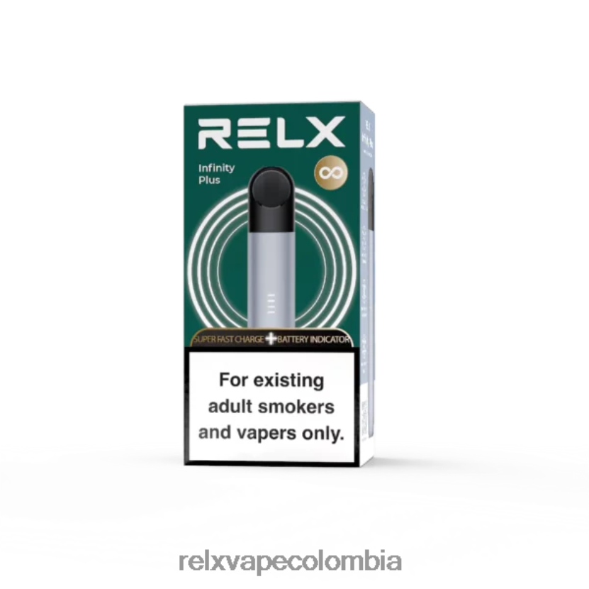 RELX Vape Precio Colombia - RELX Infinity más 4XP48085 Gris plateado