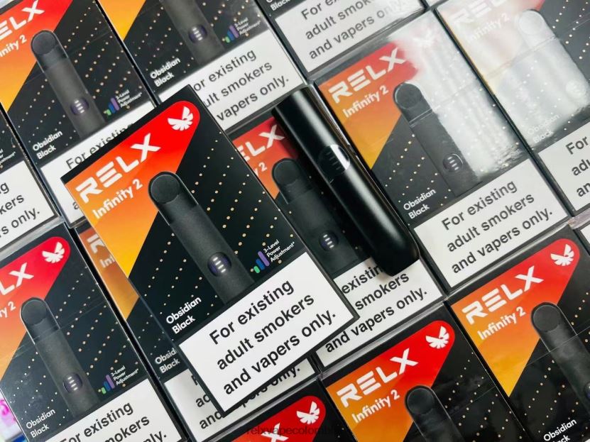 RELX Vape Colombia - RELX Infinity 2 dispositivos de vapeo 4XP48066 obsidiana negra