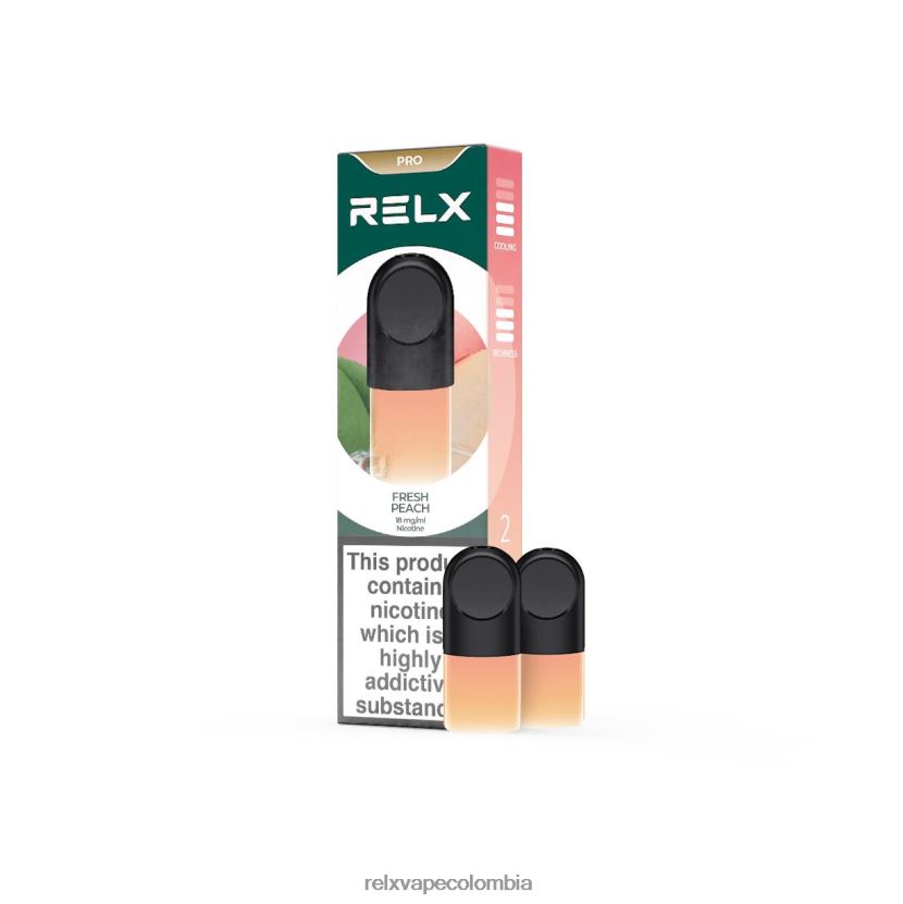 RELX Colombia - RELX vaina pro - 2 vainas 4XP48010 durazno fresco