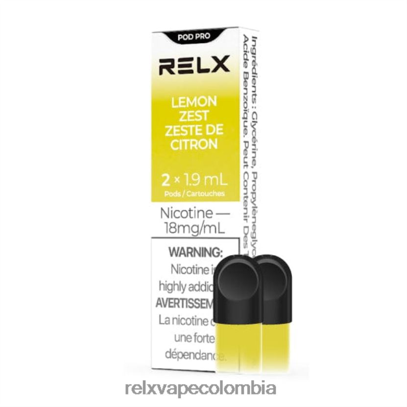 RELX Colombia - RELX vaina pro - 2 vainas 4XP48019 limón rallado