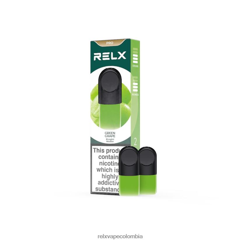 RELX Colombia - RELX vaina pro - 2 vainas 4XP4801 uva verde