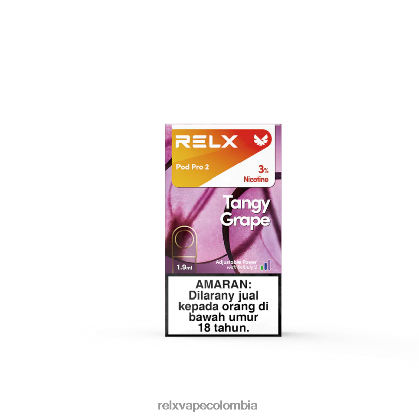 RELX Sabores Comprar - RELX pod pro 2 - 3 cápsulas 4XP480107 uva picante