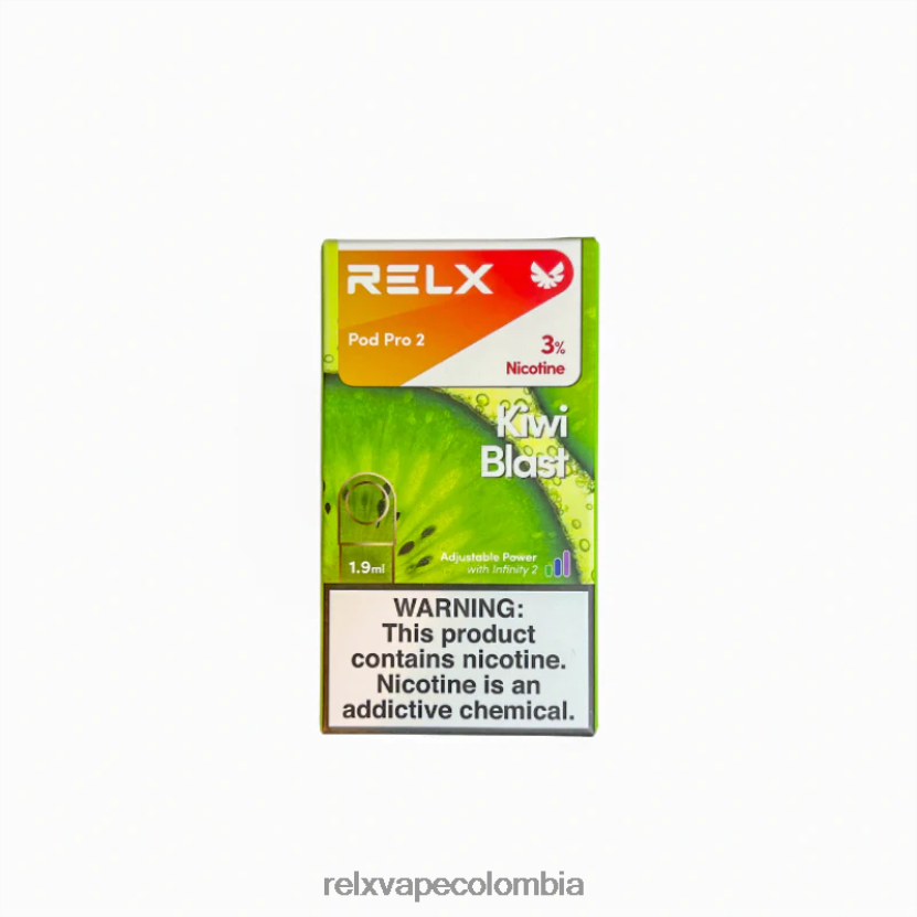 RELX Sabores Comprar - RELX pod pro 2 - 3 cápsulas 4XP480116 explosión de kiwi