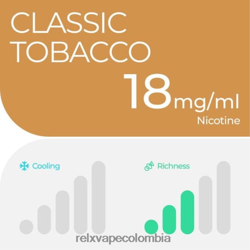 RELX Vape Bogotá - RELX vaina pro - 2 vainas 4XP48022 tabaco clasico
