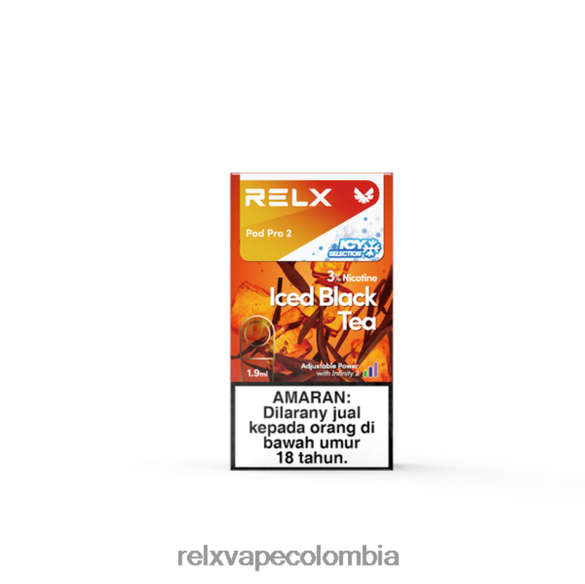 RELX Vape Precio Colombia - RELX pod pro 2 - 3 cápsulas 4XP480112 té negro helado