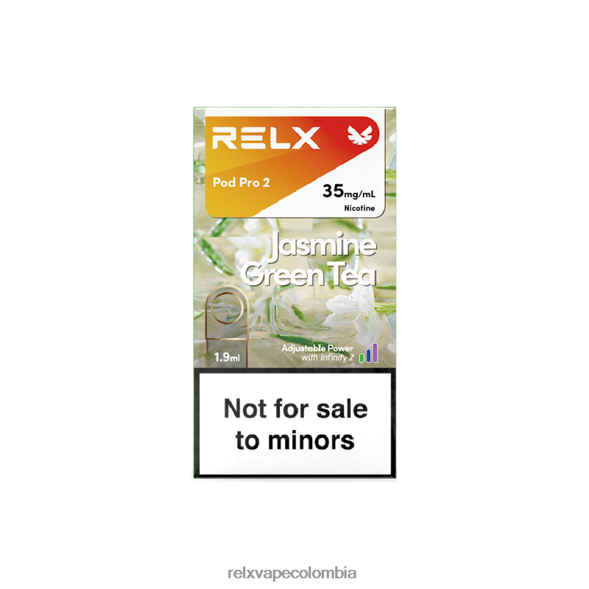 RELX Vape Precio Colombia - RELX pod pro 2 - 3 cápsulas 4XP480121 té verde jazmín