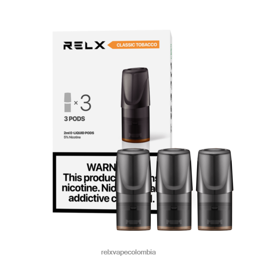 RELX Vape Bogotá - RELX Classic vainas 4XP480122 tabaco clasico