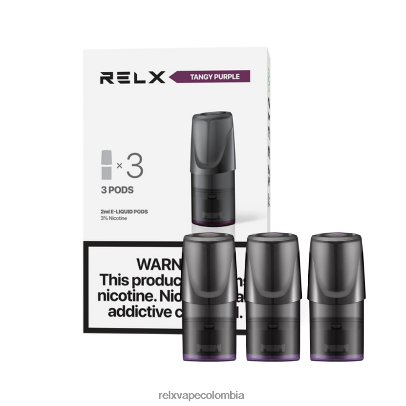 RELX Vape Medellin - RELX Classic vainas 4XP480132 uva picante de color púrpura-púrpura