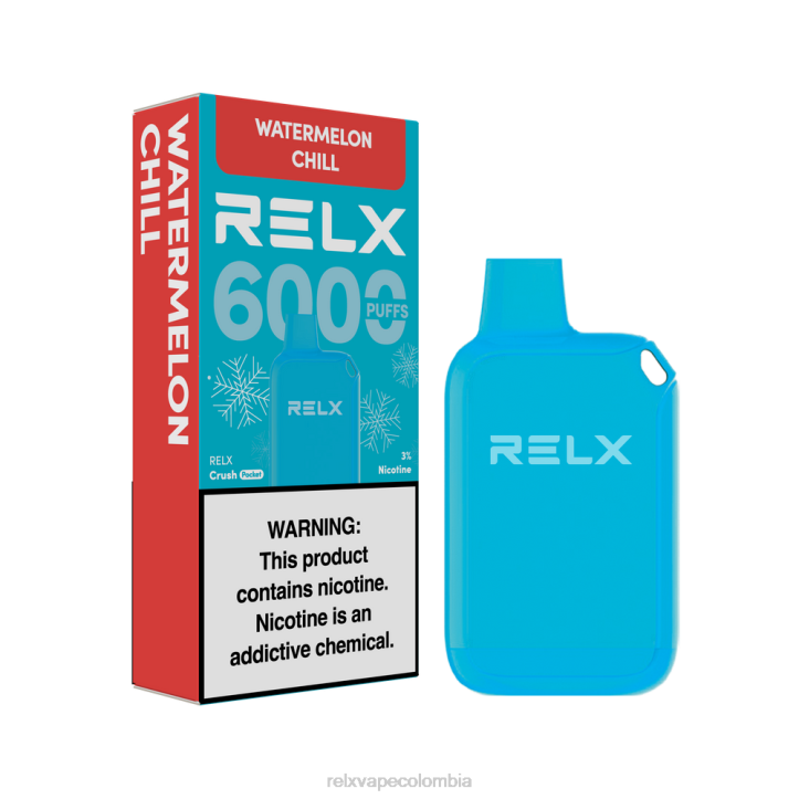 RELX Puntos De Venta | enfriamiento de sandia RELX Crush Pocket 6000 helado NRT024