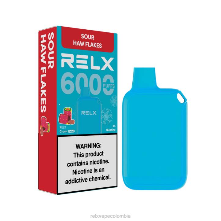 RELX Sabores Comprar | hojuelas de haw amargo RELX Crush Pocket 6000 helado NRT016