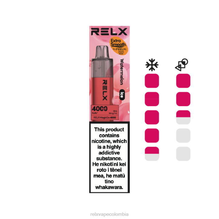 RELX Sabores Comprar | sandía (hielo) RELX MagicGo 4000 vaporizadores desechables NRT07