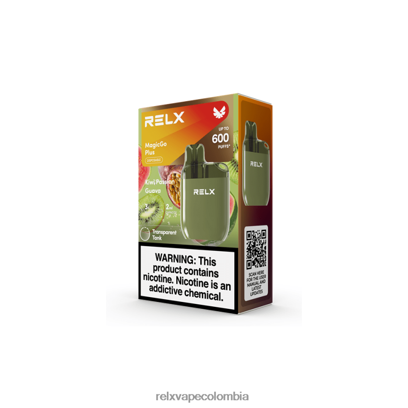 RELX Tiendas Bogota - RELX MagicGo más sa600 4XP48054 kiwi pasión guayaba
