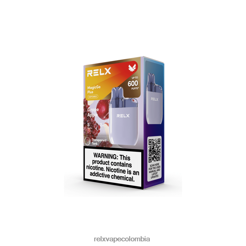 RELX Vape Colombia - RELX MagicGo más sa600 4XP48057 manzana uva